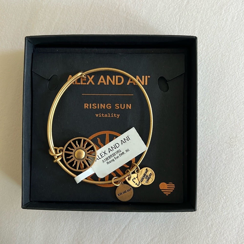 NIB Alex and ani Rising sun bracelet